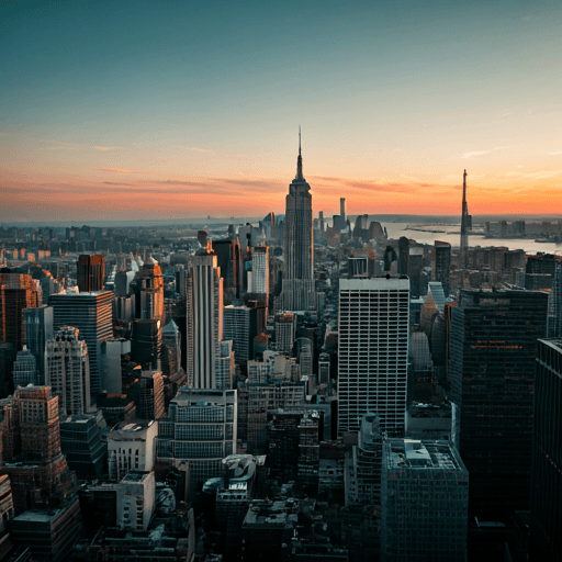 Manhattan, NY skyline