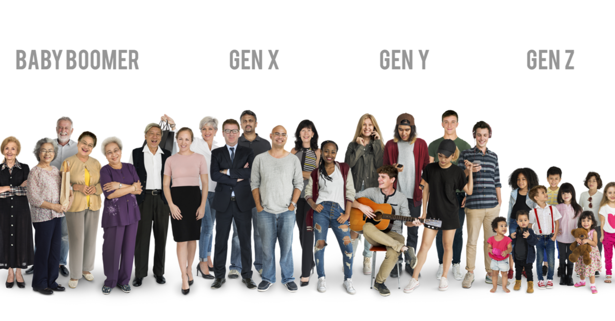 2007 какое поколение. Поколение x люди. Разные поколения людей. Представители различных поколений. Теория поколений картинки.